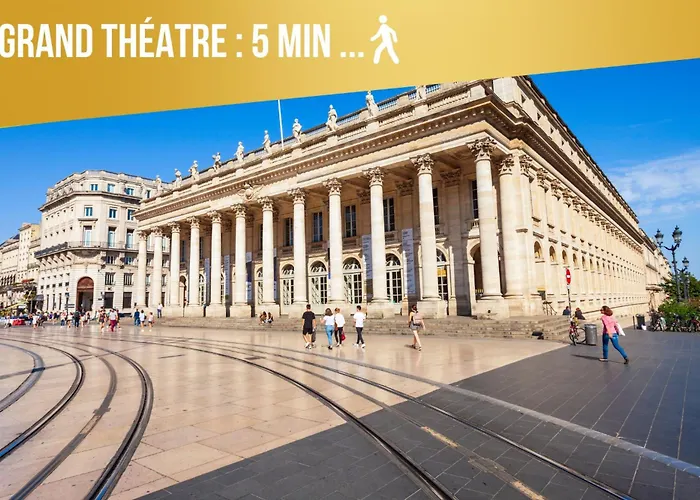 Self Checkin - Parking - Wifi Fibre - Kitchen - City Center - Le Harison By Superbordeaux